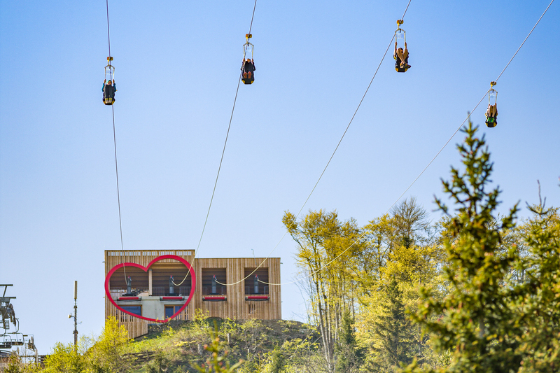 Zipline in Annaberg